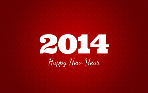 Tạo thiệp chúc mừng năm mới 2014 với Photoshop CS6