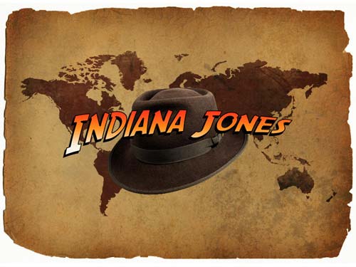 Tạo chữ theo kiểu logo Indiana Jones