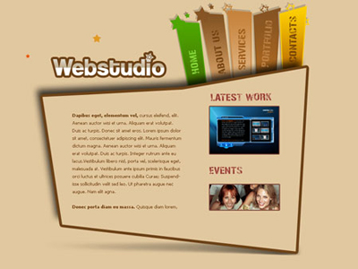 Thiết kế layout web trên photoshop